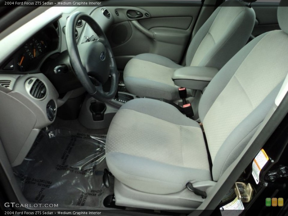 Medium Graphite Interior Front Seat for the 2004 Ford Focus ZTS Sedan #88930025