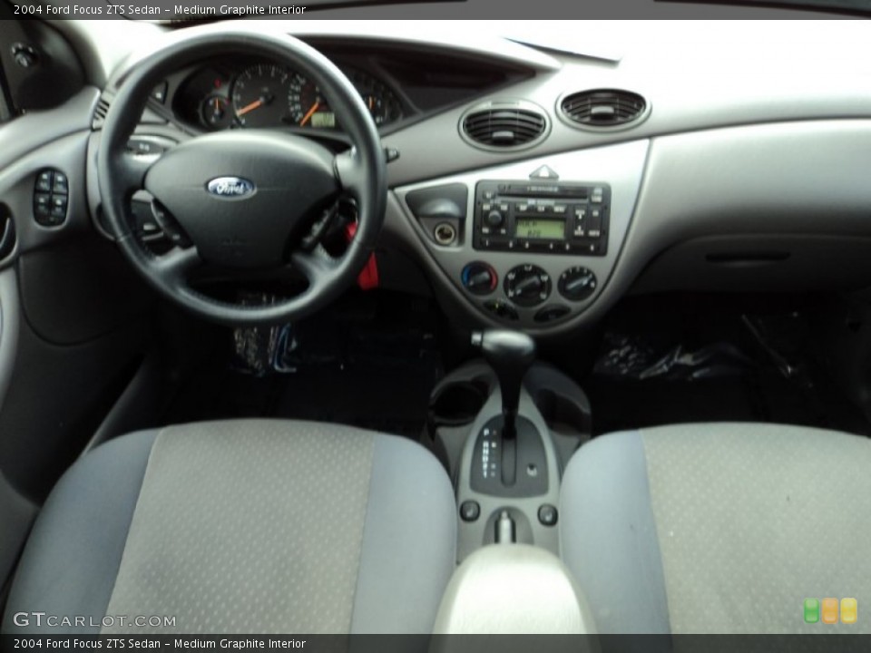 Medium Graphite Interior Dashboard for the 2004 Ford Focus ZTS Sedan #88930166