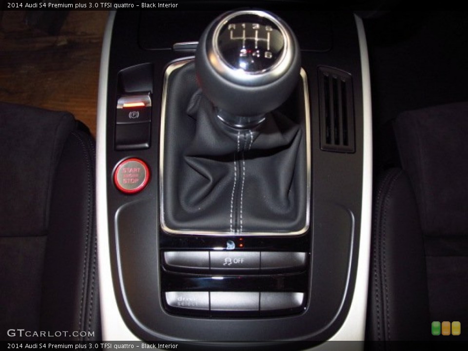 Black Interior Transmission for the 2014 Audi S4 Premium plus 3.0 TFSI quattro #88930412