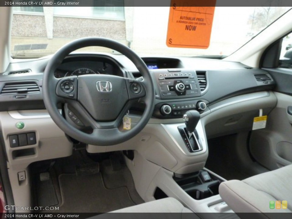 Gray Interior Prime Interior for the 2014 Honda CR-V LX AWD #88934066
