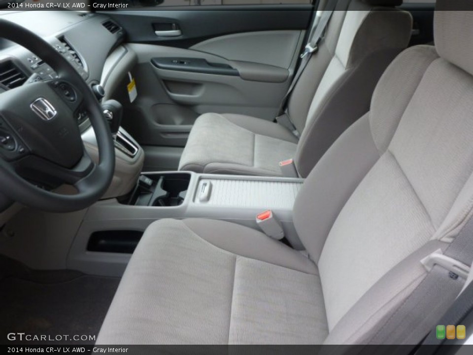 Gray Interior Front Seat for the 2014 Honda CR-V LX AWD #88934891