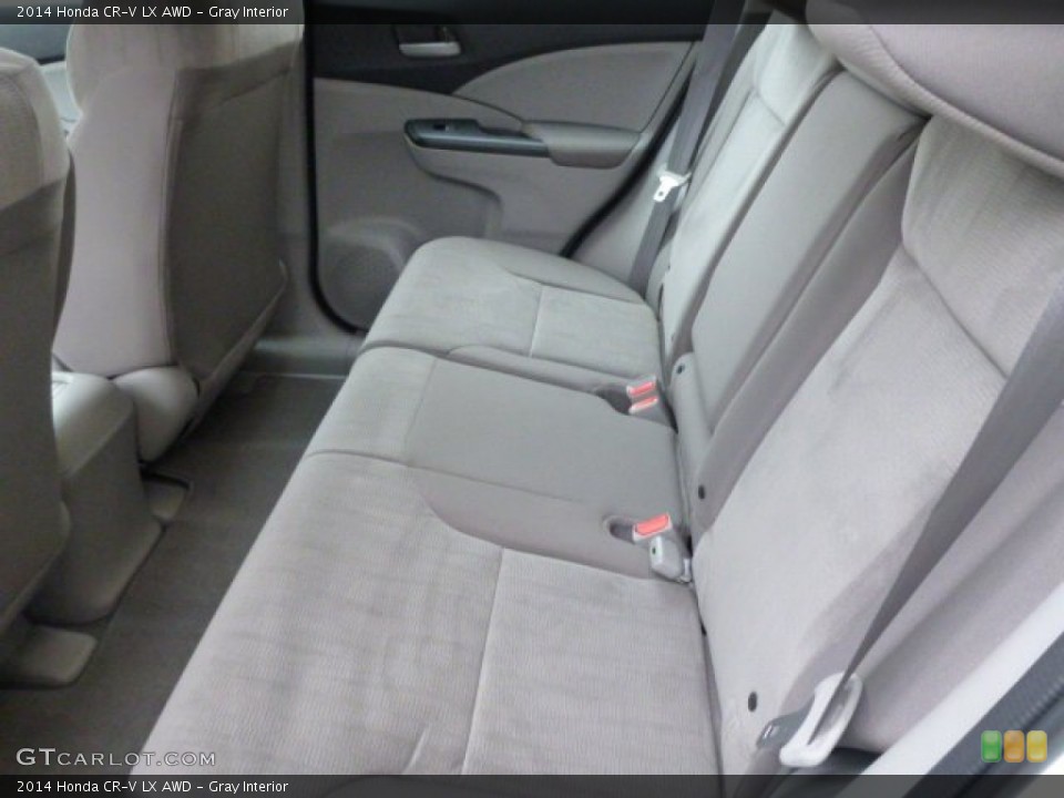 Gray Interior Rear Seat for the 2014 Honda CR-V LX AWD #88934909