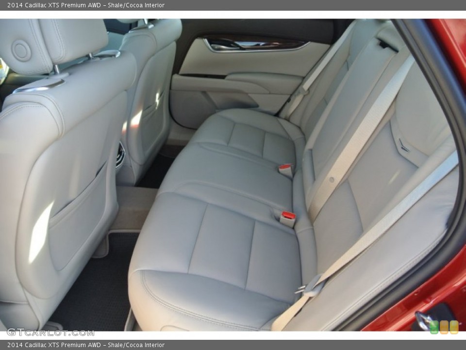 Shale/Cocoa Interior Rear Seat for the 2014 Cadillac XTS Premium AWD #88938330