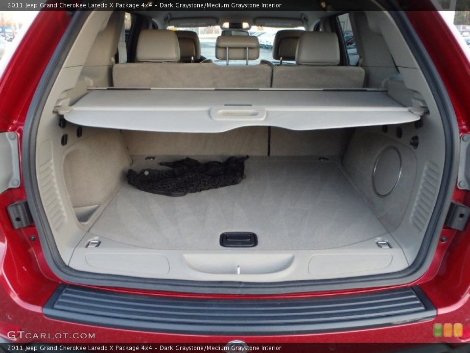 Dark Graystone/Medium Graystone Interior Trunk for the 2011 Jeep Grand Cherokee Laredo X Package 4x4 #88944950