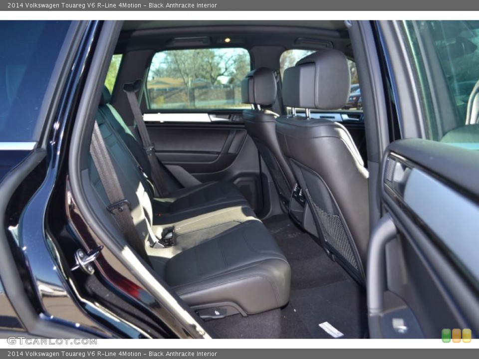 Black Anthracite Interior Rear Seat for the 2014 Volkswagen Touareg V6 R-Line 4Motion #88946534