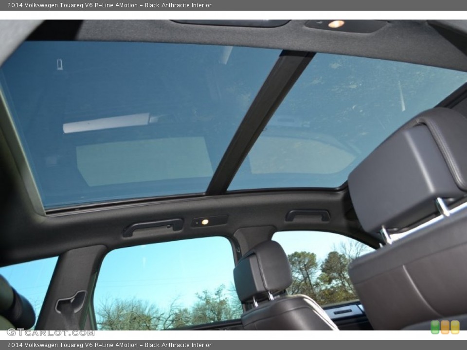 Black Anthracite Interior Sunroof for the 2014 Volkswagen Touareg V6 R-Line 4Motion #88946573