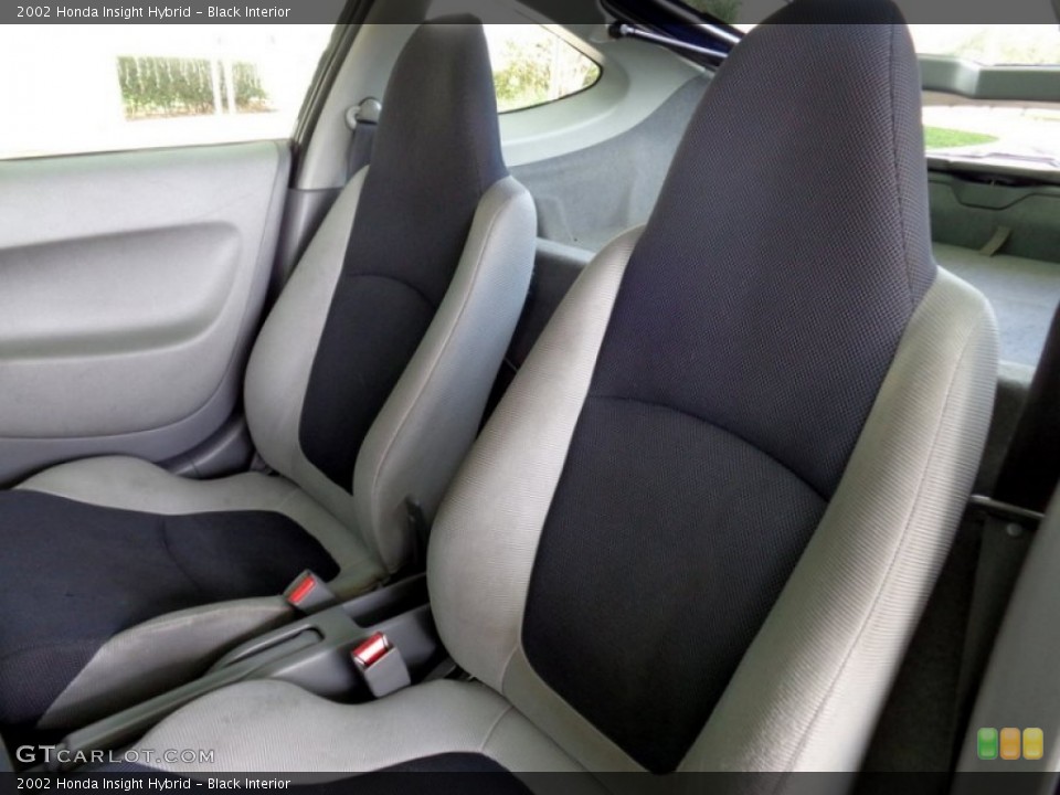 Black Interior Front Seat for the 2002 Honda Insight Hybrid #88958801