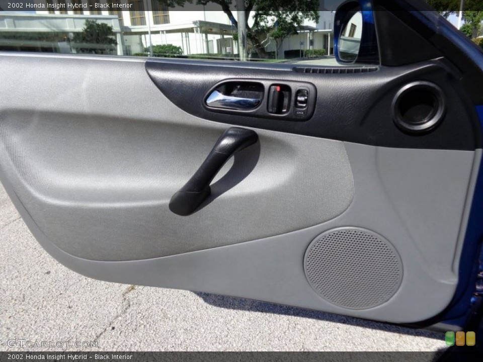 Black Interior Door Panel for the 2002 Honda Insight Hybrid #88958855