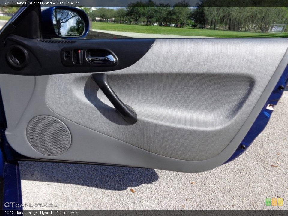 Black Interior Door Panel for the 2002 Honda Insight Hybrid #88958906