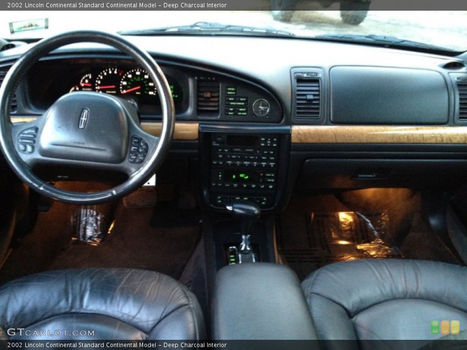 Deep Charcoal Interior Dashboard for the 2002 Lincoln Continental  #88967623