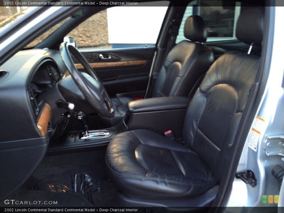 Deep Charcoal Interior Front Seat for the 2002 Lincoln Continental  #88967695