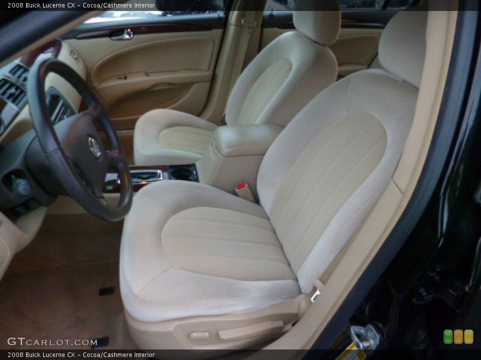 Cocoa/Cashmere Interior Front Seat for the 2008 Buick Lucerne CX #88969999