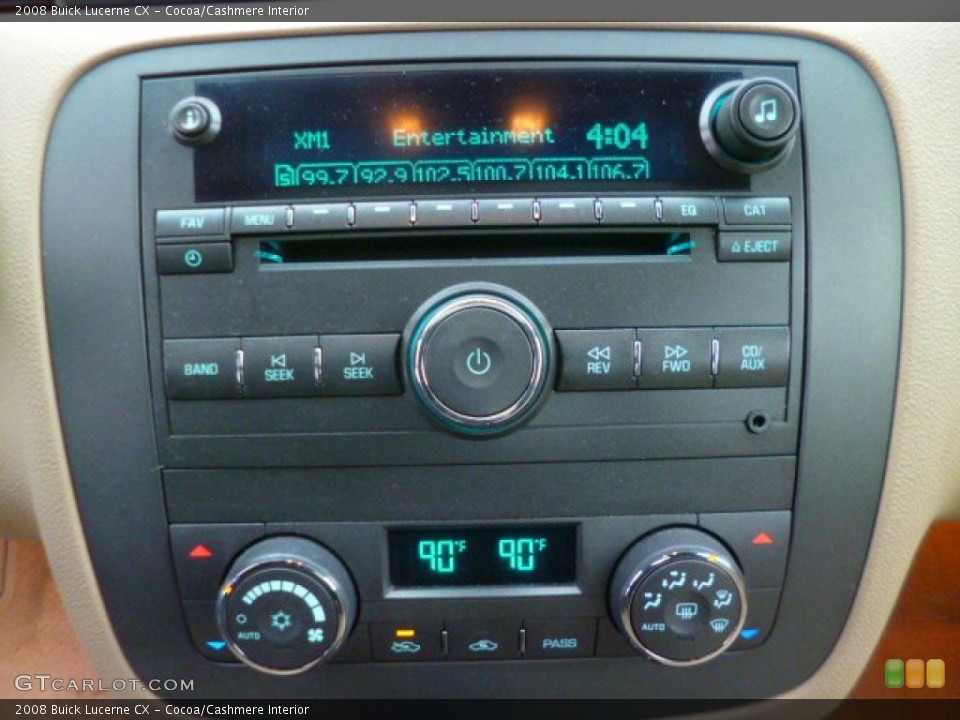 Cocoa/Cashmere Interior Controls for the 2008 Buick Lucerne CX #88970087