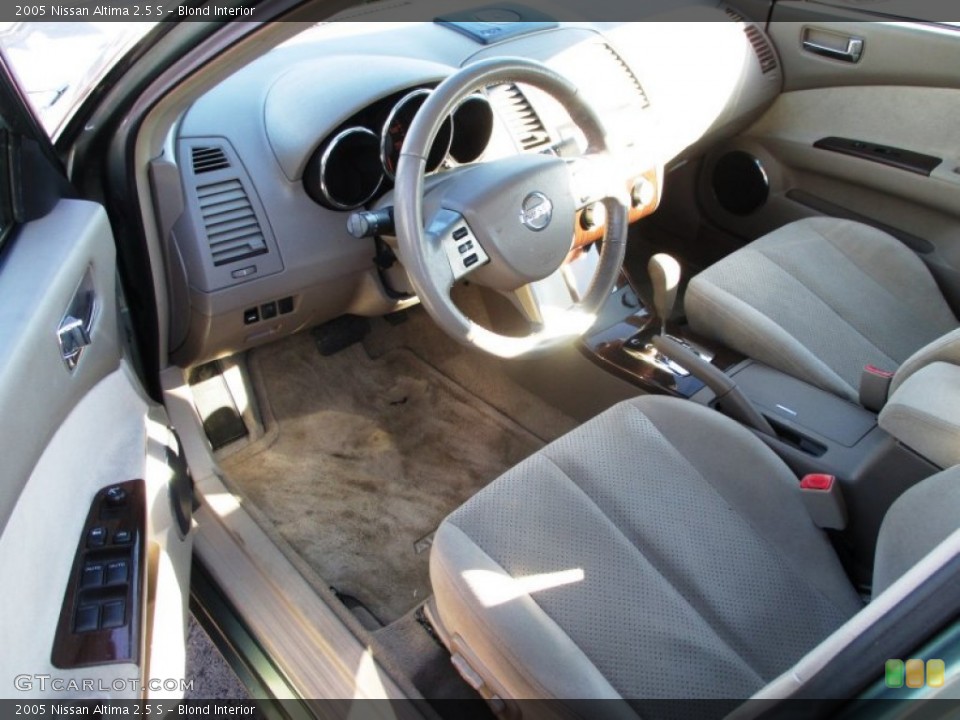 Blond Interior Prime Interior for the 2005 Nissan Altima 2.5 S #88971991