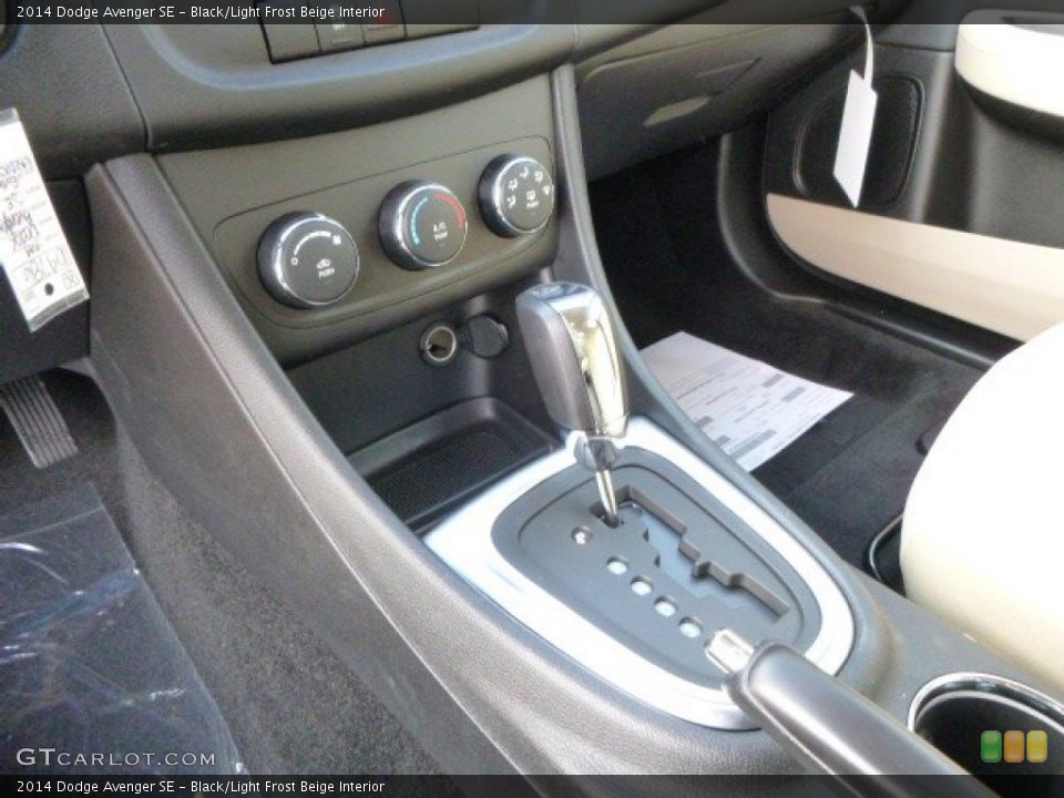 Black/Light Frost Beige Interior Transmission for the 2014 Dodge Avenger SE #88973965