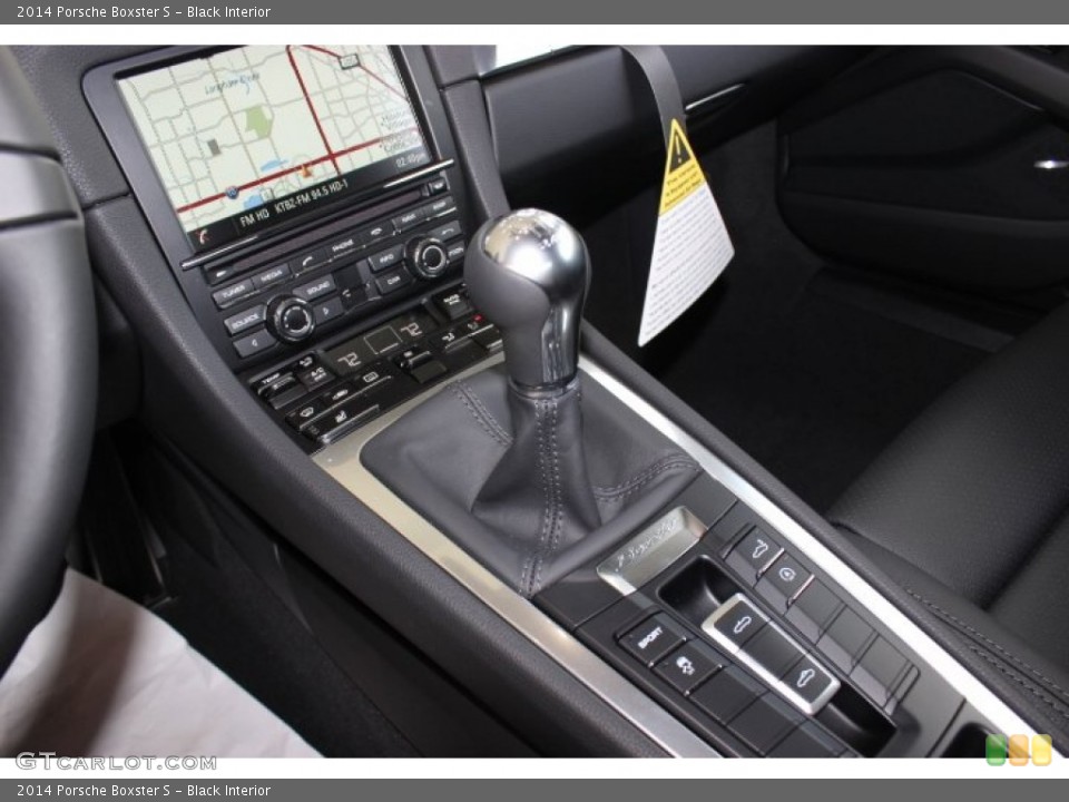 Black Interior Transmission for the 2014 Porsche Boxster S #88975219