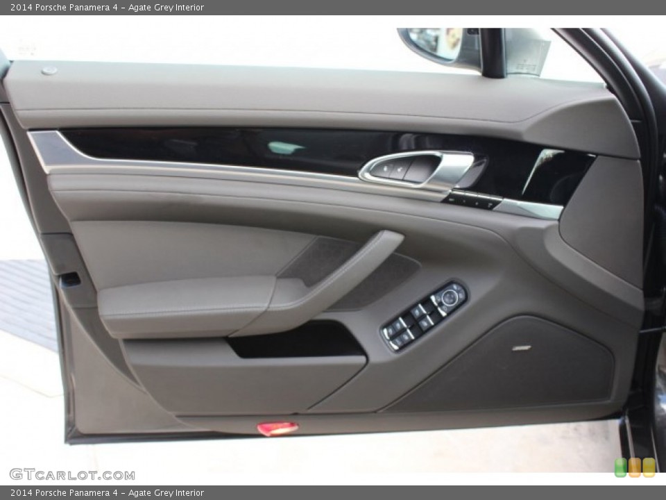 Agate Grey Interior Door Panel for the 2014 Porsche Panamera 4 #88975804