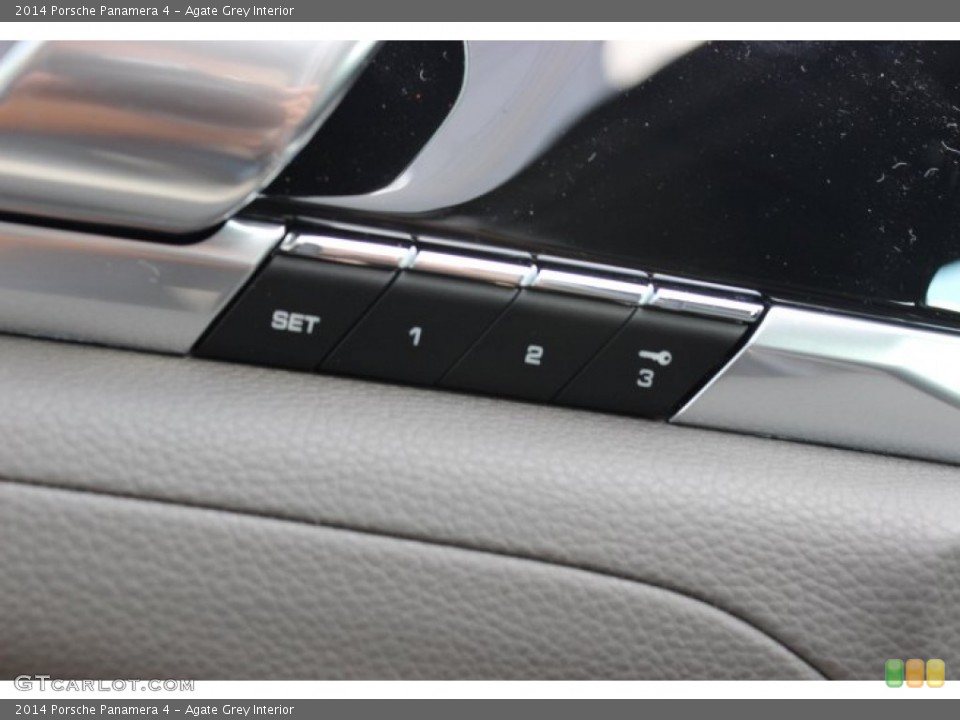 Agate Grey Interior Controls for the 2014 Porsche Panamera 4 #88975825
