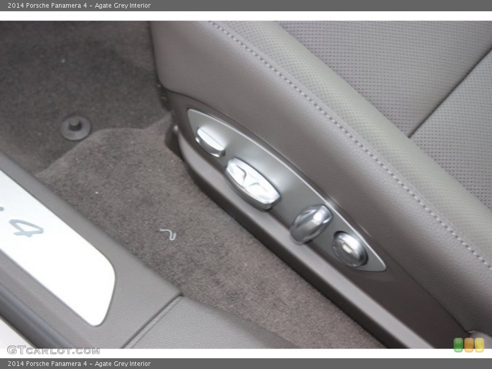 Agate Grey Interior Controls for the 2014 Porsche Panamera 4 #88975912