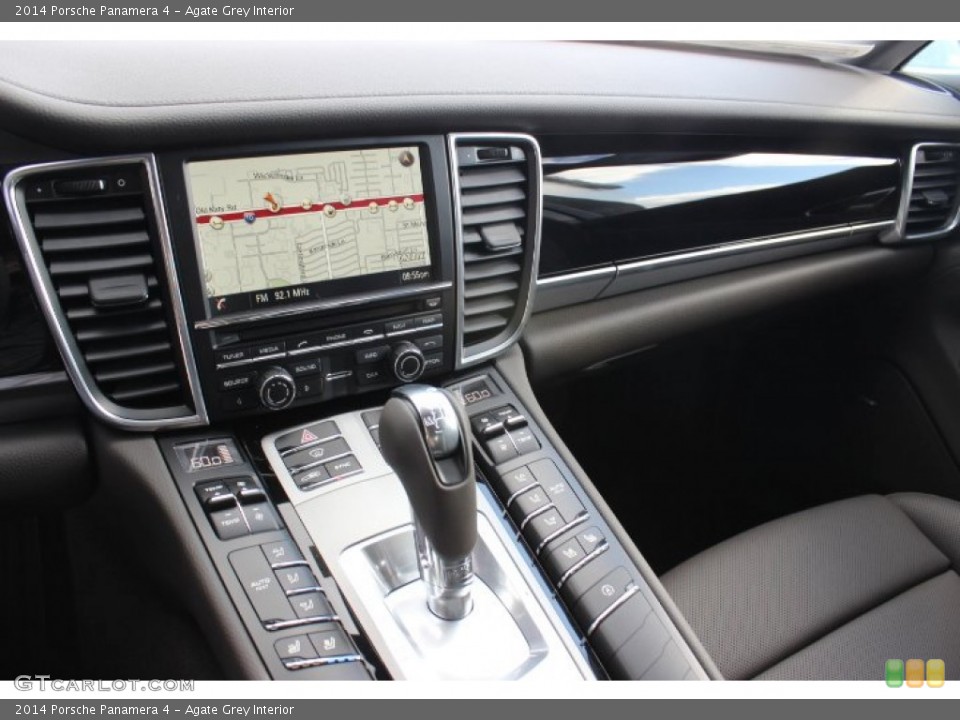 Agate Grey Interior Controls for the 2014 Porsche Panamera 4 #88975930
