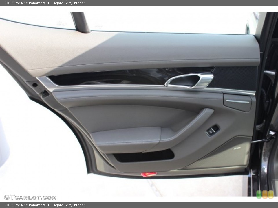 Agate Grey Interior Door Panel for the 2014 Porsche Panamera 4 #88976155