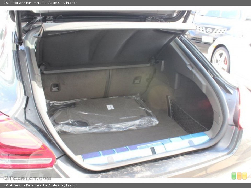 Agate Grey Interior Trunk for the 2014 Porsche Panamera 4 #88976311