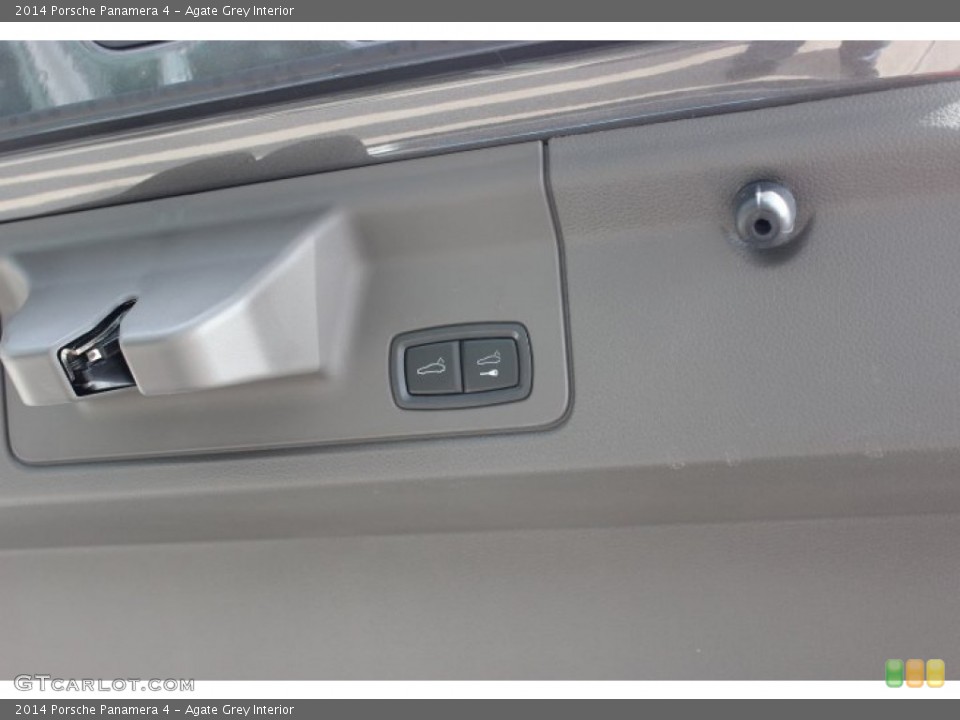 Agate Grey Interior Controls for the 2014 Porsche Panamera 4 #88976335