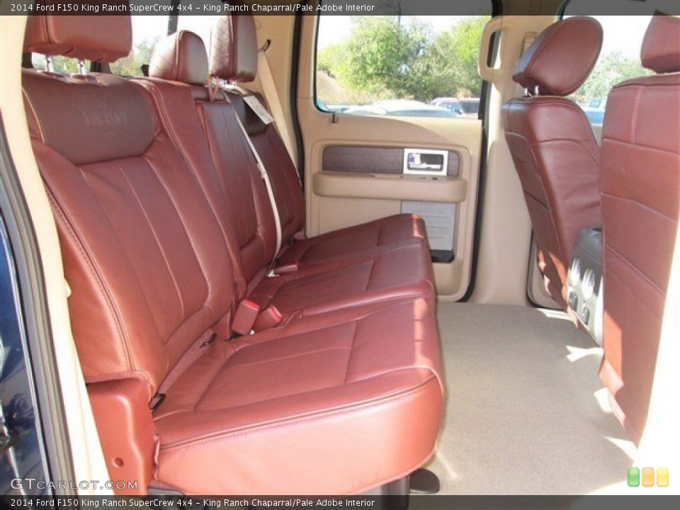King Ranch Chaparral/Pale Adobe Interior Rear Seat for the 2014 Ford F150 King Ranch SuperCrew 4x4 #88981057
