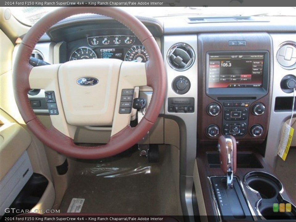 King Ranch Chaparral/Pale Adobe Interior Dashboard for the 2014 Ford F150 King Ranch SuperCrew 4x4 #88981081