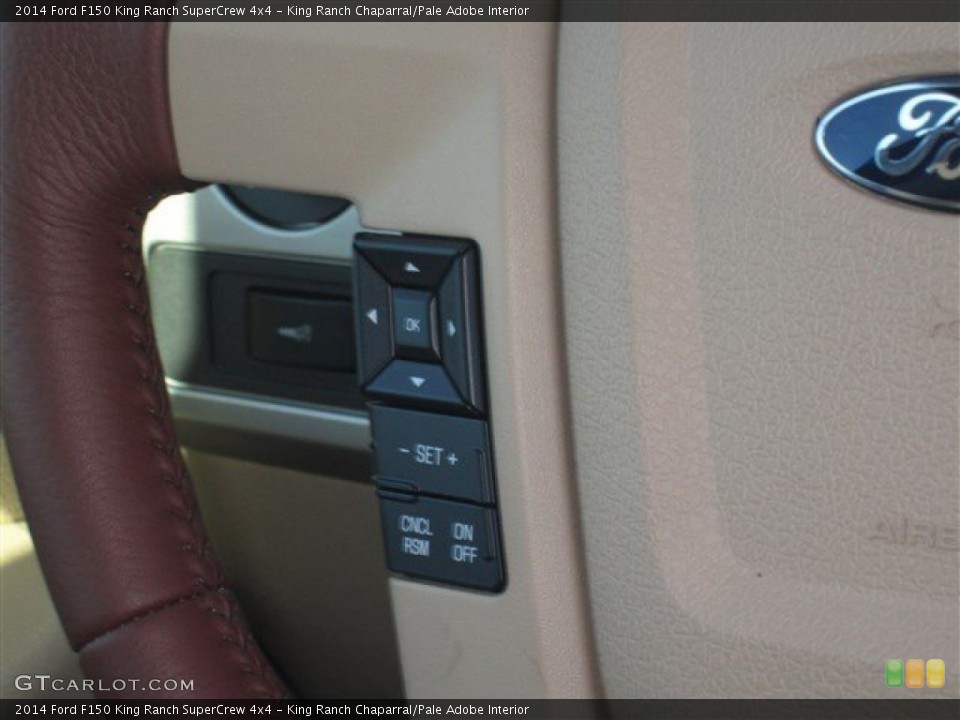 King Ranch Chaparral/Pale Adobe Interior Controls for the 2014 Ford F150 King Ranch SuperCrew 4x4 #88981105