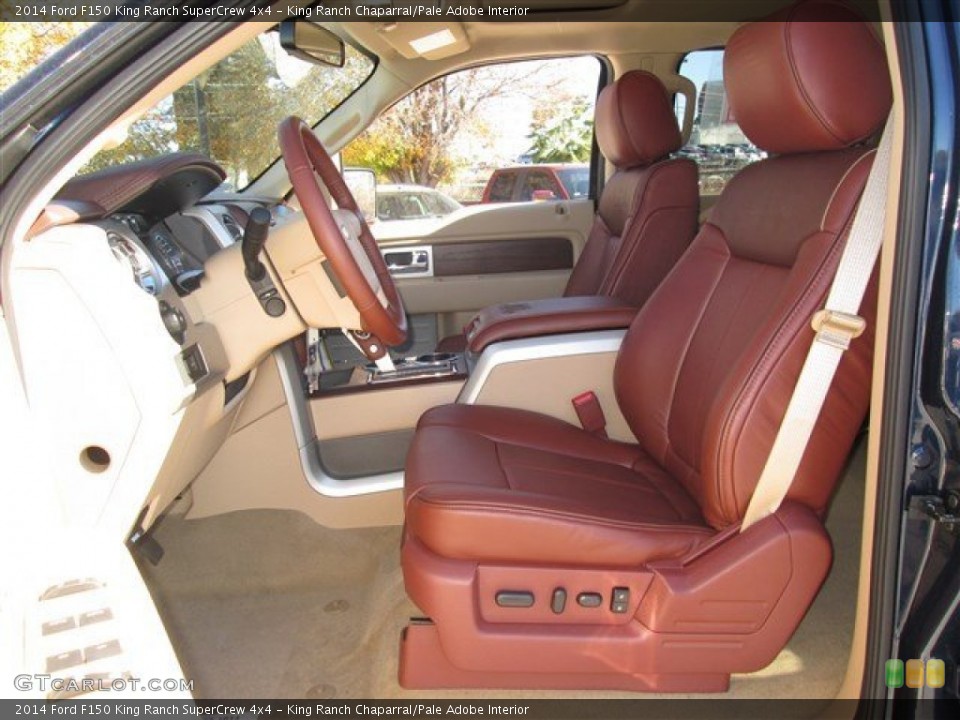 King Ranch Chaparral/Pale Adobe Interior Photo for the 2014 Ford F150 King Ranch SuperCrew 4x4 #88981255