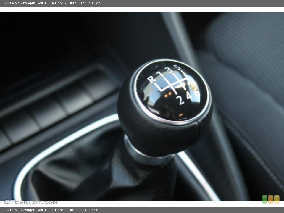 Titan Black Interior Transmission for the 2014 Volkswagen Golf TDI 4 Door #88981852