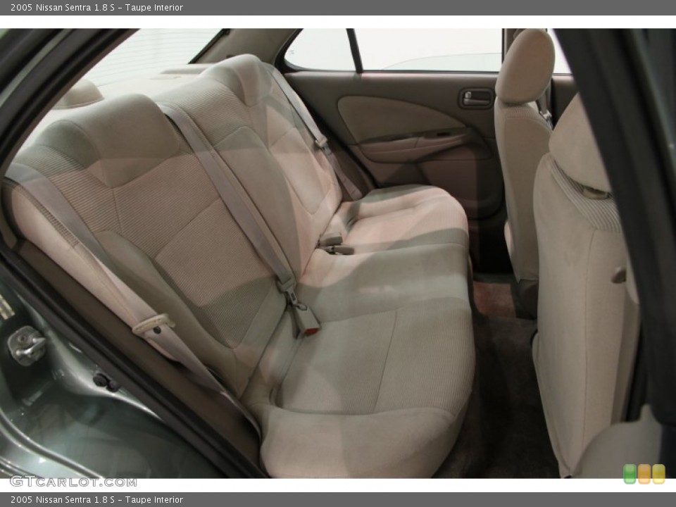 Taupe Interior Rear Seat for the 2005 Nissan Sentra 1.8 S #88981899