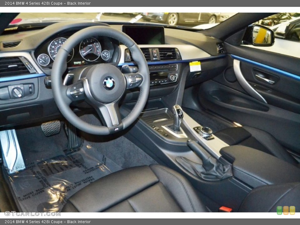 Black Interior Prime Interior for the 2014 BMW 4 Series 428i Coupe #88984690