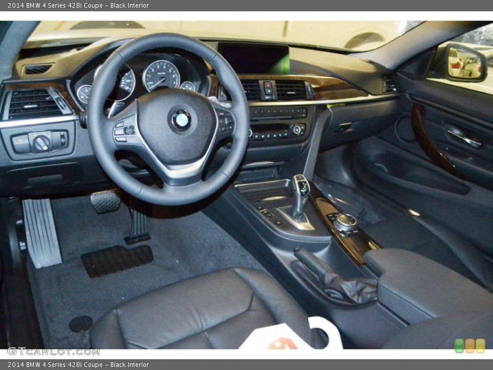 Black Interior Prime Interior for the 2014 BMW 4 Series 428i Coupe #88984921