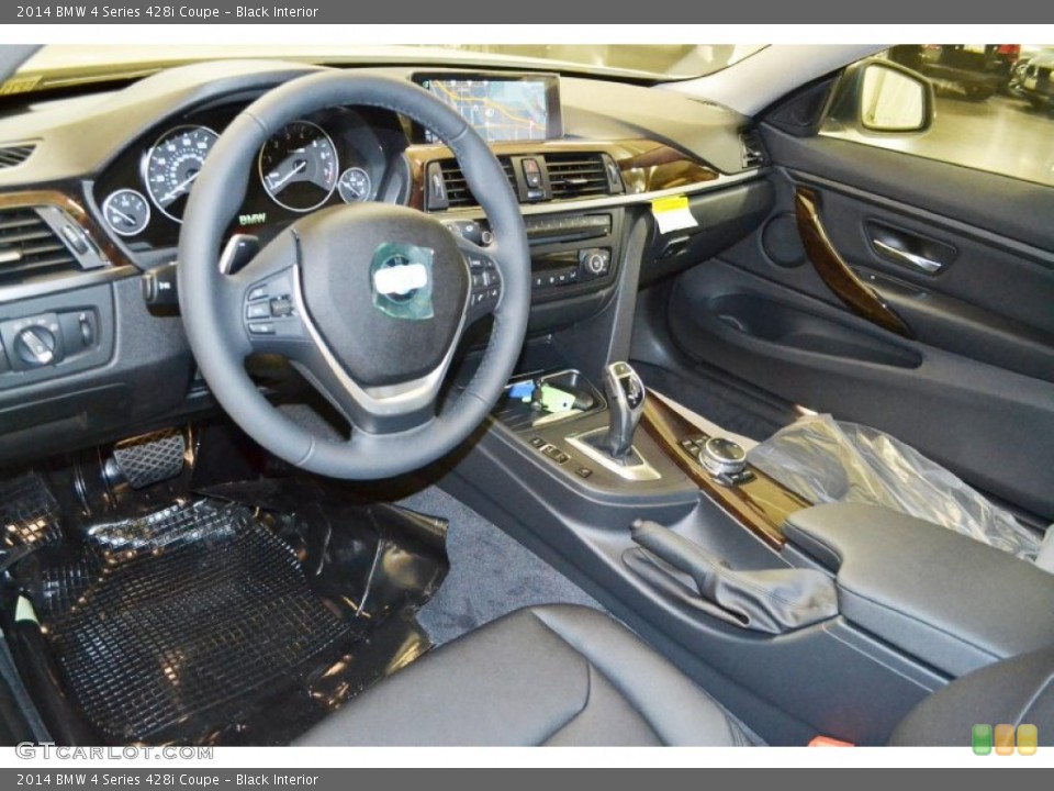Black Interior Prime Interior for the 2014 BMW 4 Series 428i Coupe #88985392