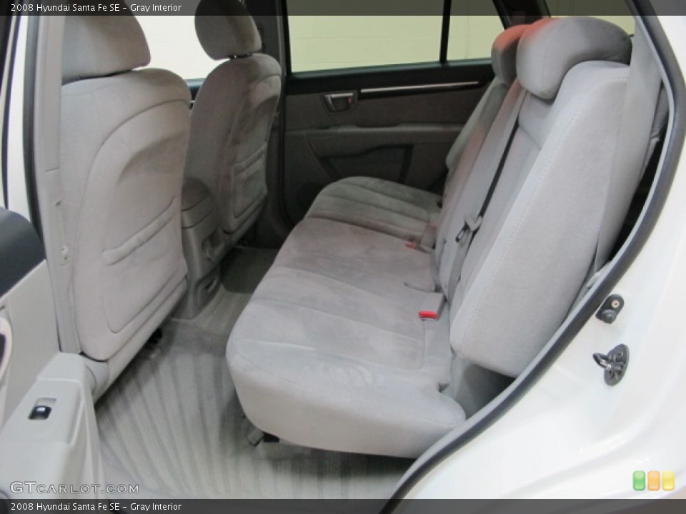 Gray Interior Rear Seat for the 2008 Hyundai Santa Fe SE #88986046