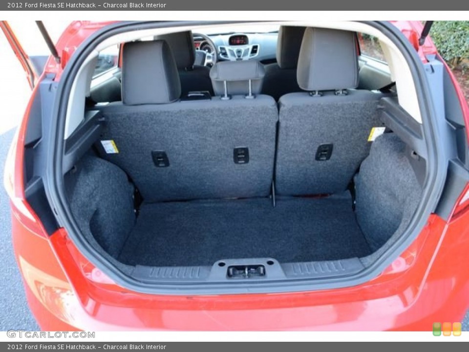 Charcoal Black Interior Trunk for the 2012 Ford Fiesta SE Hatchback #88986232