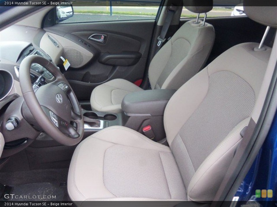 Beige Interior Front Seat for the 2014 Hyundai Tucson SE #88987228