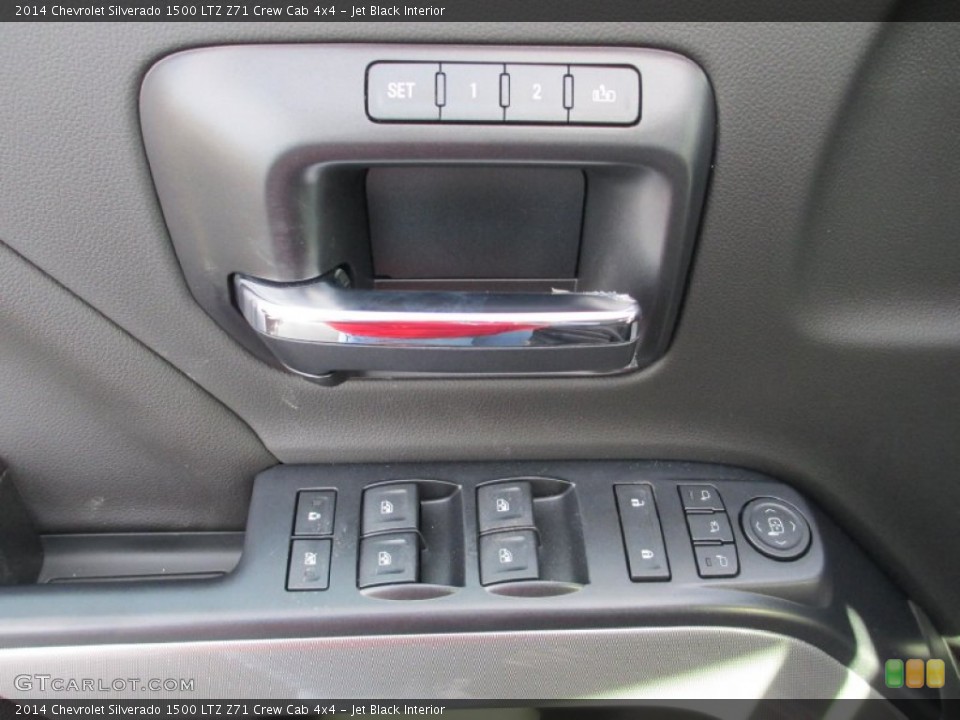 Jet Black Interior Controls for the 2014 Chevrolet Silverado 1500 LTZ Z71 Crew Cab 4x4 #88991440