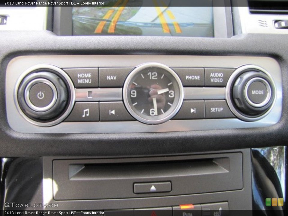 Ebony Interior Controls for the 2013 Land Rover Range Rover Sport HSE #89006087