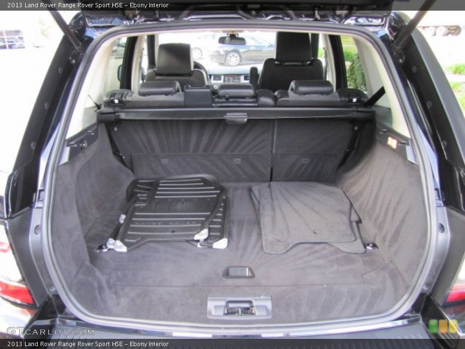 Ebony Interior Trunk for the 2013 Land Rover Range Rover Sport HSE #89006120