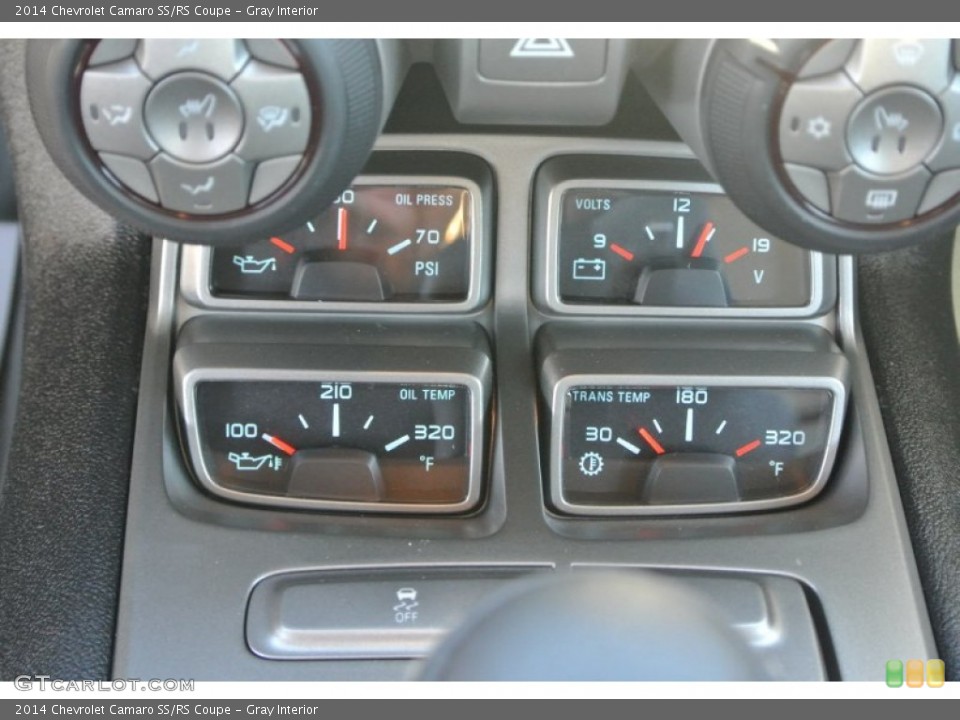 Gray Interior Gauges for the 2014 Chevrolet Camaro SS/RS Coupe #89006801