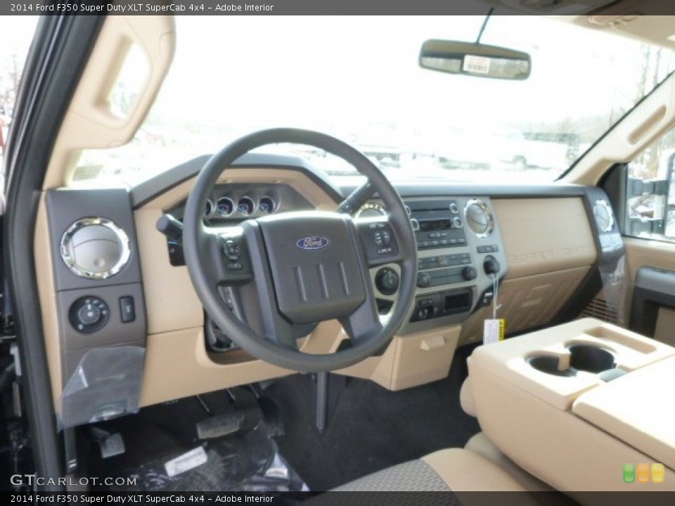 Adobe Interior Prime Interior for the 2014 Ford F350 Super Duty XLT SuperCab 4x4 #89009172