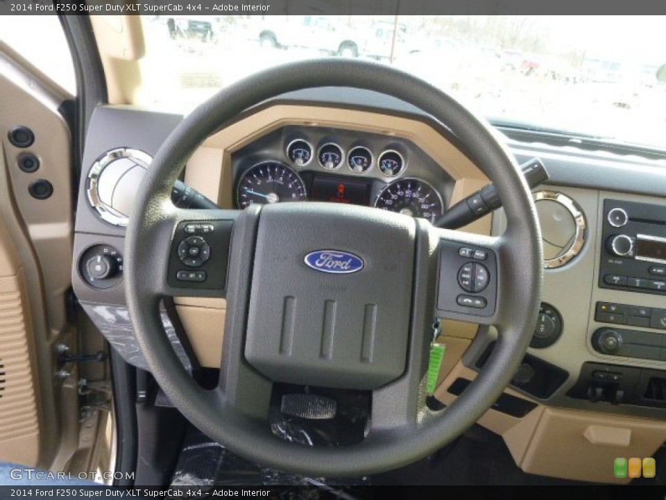 Adobe Interior Steering Wheel for the 2014 Ford F250 Super Duty XLT SuperCab 4x4 #89014044