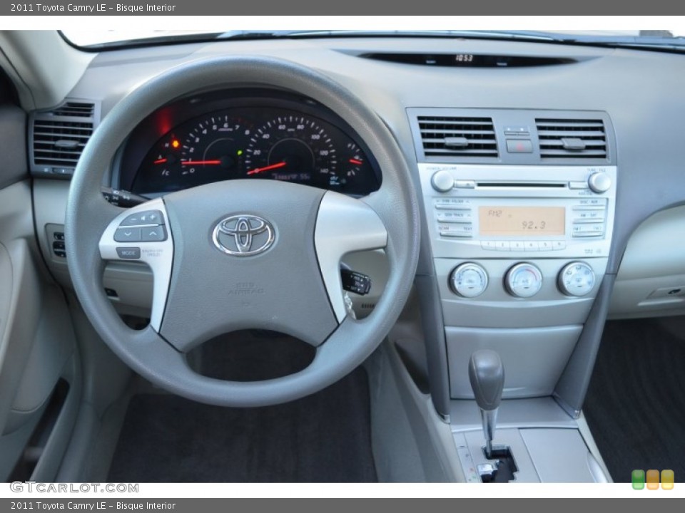 Bisque Interior Dashboard for the 2011 Toyota Camry LE #89015406