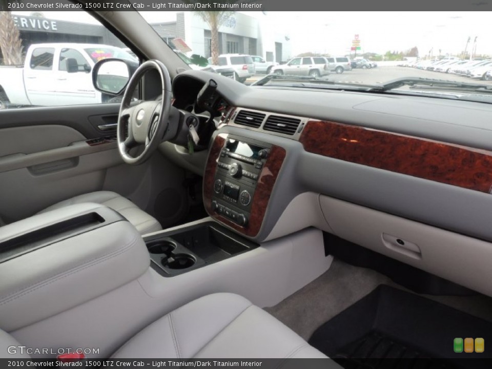 Light Titanium/Dark Titanium Interior Dashboard for the 2010 Chevrolet Silverado 1500 LTZ Crew Cab #89016603