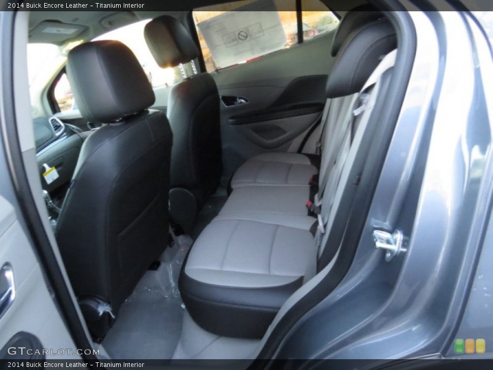 Titanium Interior Rear Seat for the 2014 Buick Encore Leather #89030187