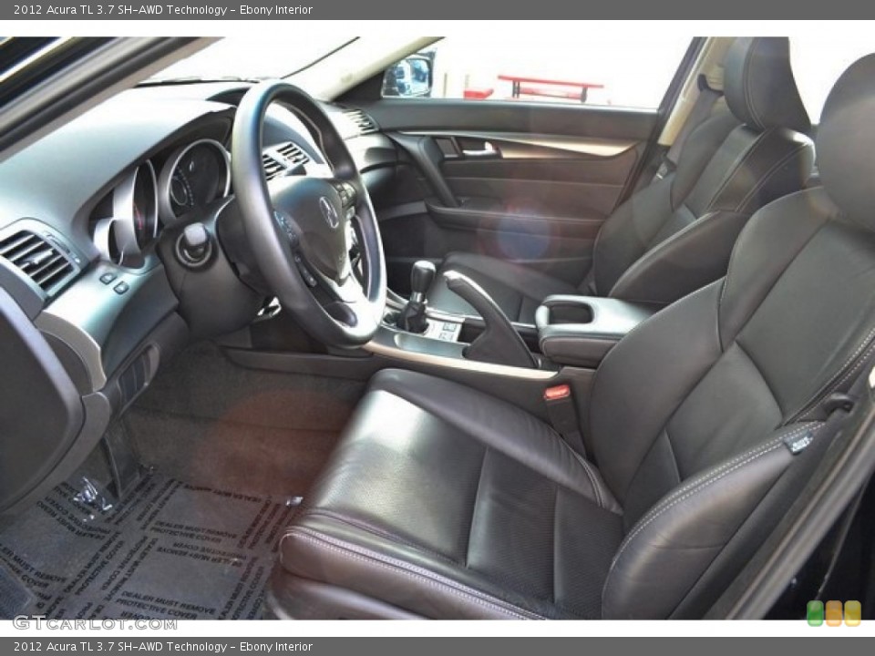 Ebony Interior Photo for the 2012 Acura TL 3.7 SH-AWD Technology #89030994