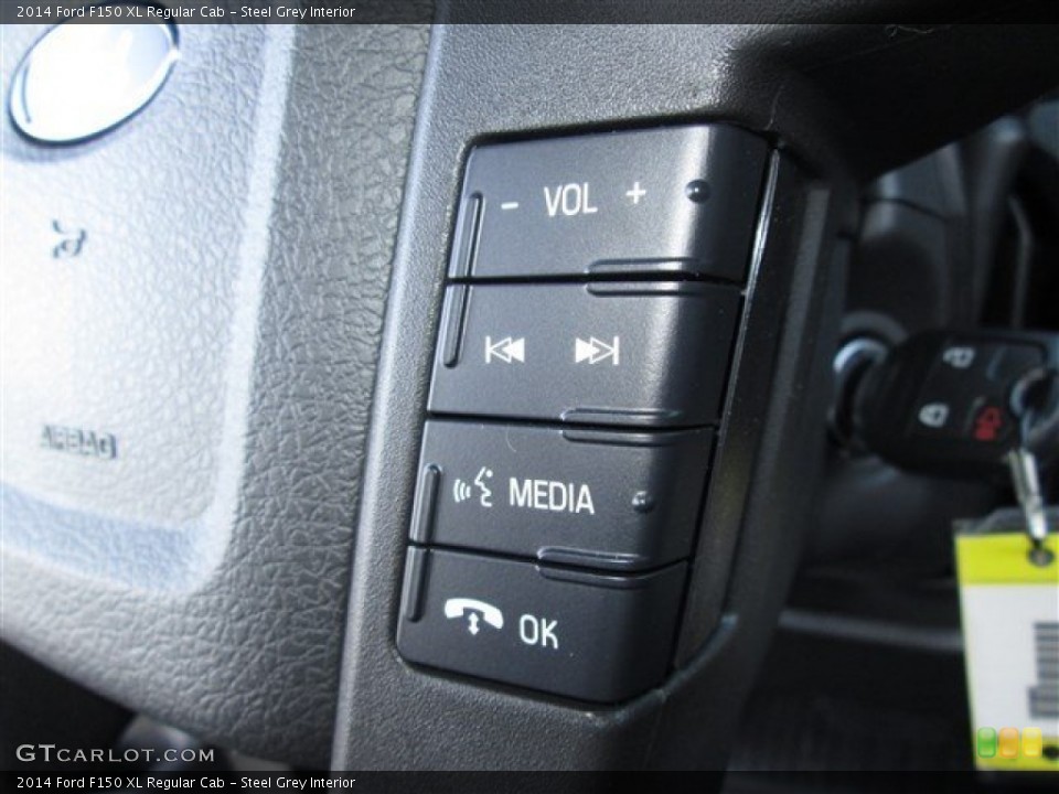 Steel Grey Interior Controls for the 2014 Ford F150 XL Regular Cab #89035998